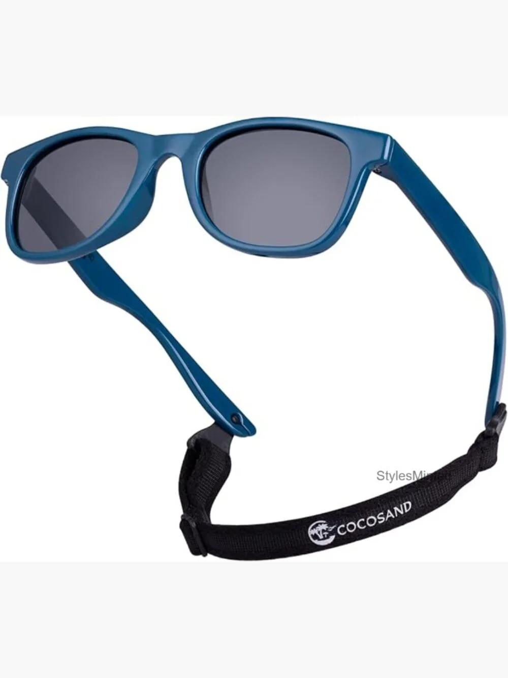 Kids Polarized Sunglasses with Strap Flexible TPE Frame Ages 2-6